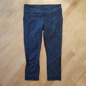 Lululemon Capris with mesh back